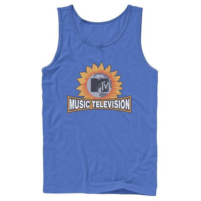 Mens MTV Music Television Sunflower Logo Tank Top, Boys Product Image