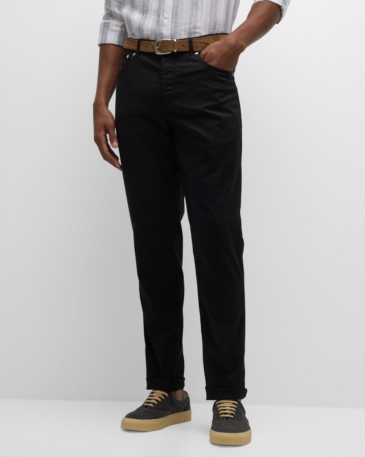 Mens Straight-Fit 5-Pocket Pants Product Image