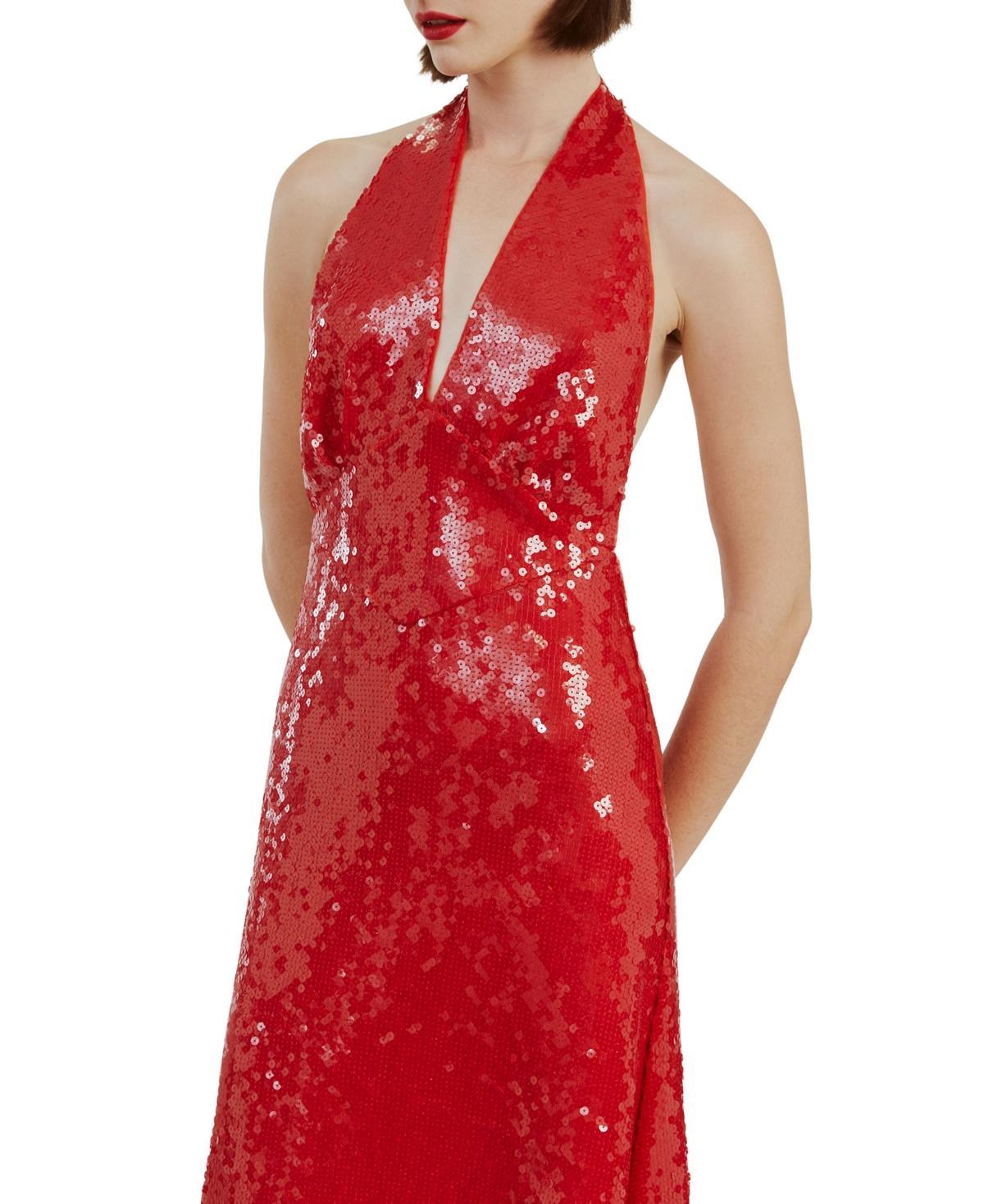 Bardot Womens Freja Sequined Midi Dress product image