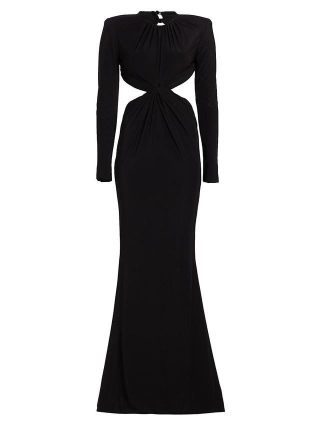 Womens Ella Cut-Out Jersey Maxi Dress Product Image