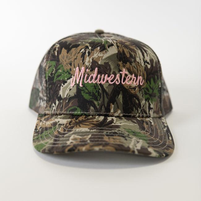 Midwestern Camo Trucker hat Product Image