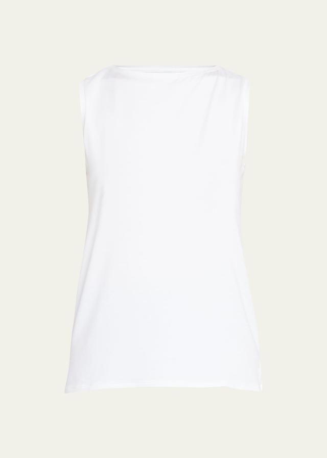 Womens Soft-Touch Boatneck Tank Top Product Image