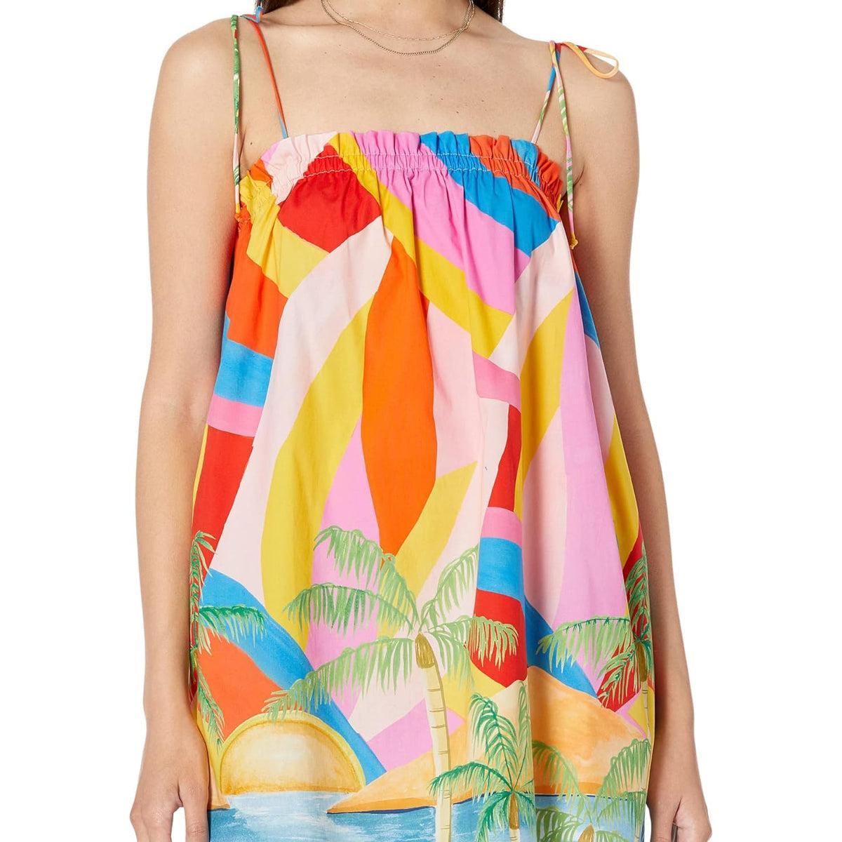 Rainbow Key Angel Mini Dress Product Image