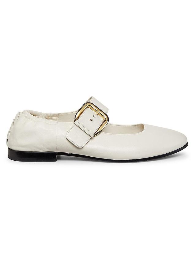 Womens Astaire Leather Mary Jane Ballerina Flats Product Image