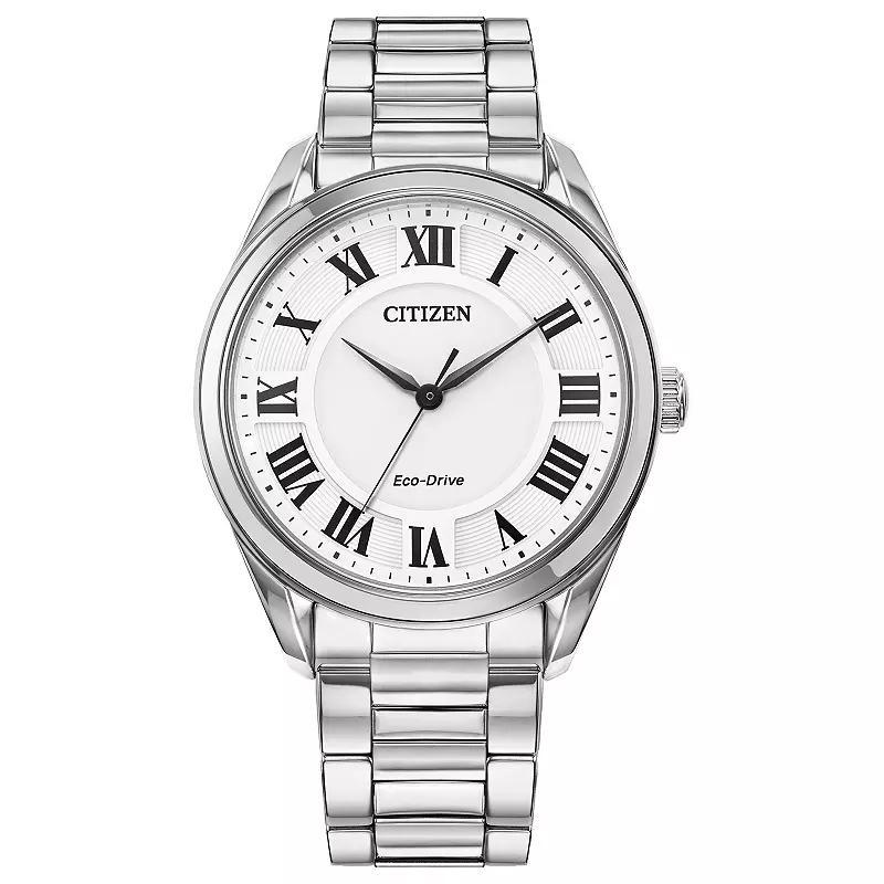 Citizen Eco-Drive Womens Arezzo Stainless Steel Bracelet Watch 35mm Product Image