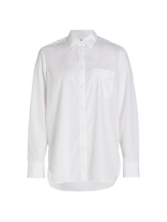 Womens Maxine Cotton Button-Front Shirt Product Image