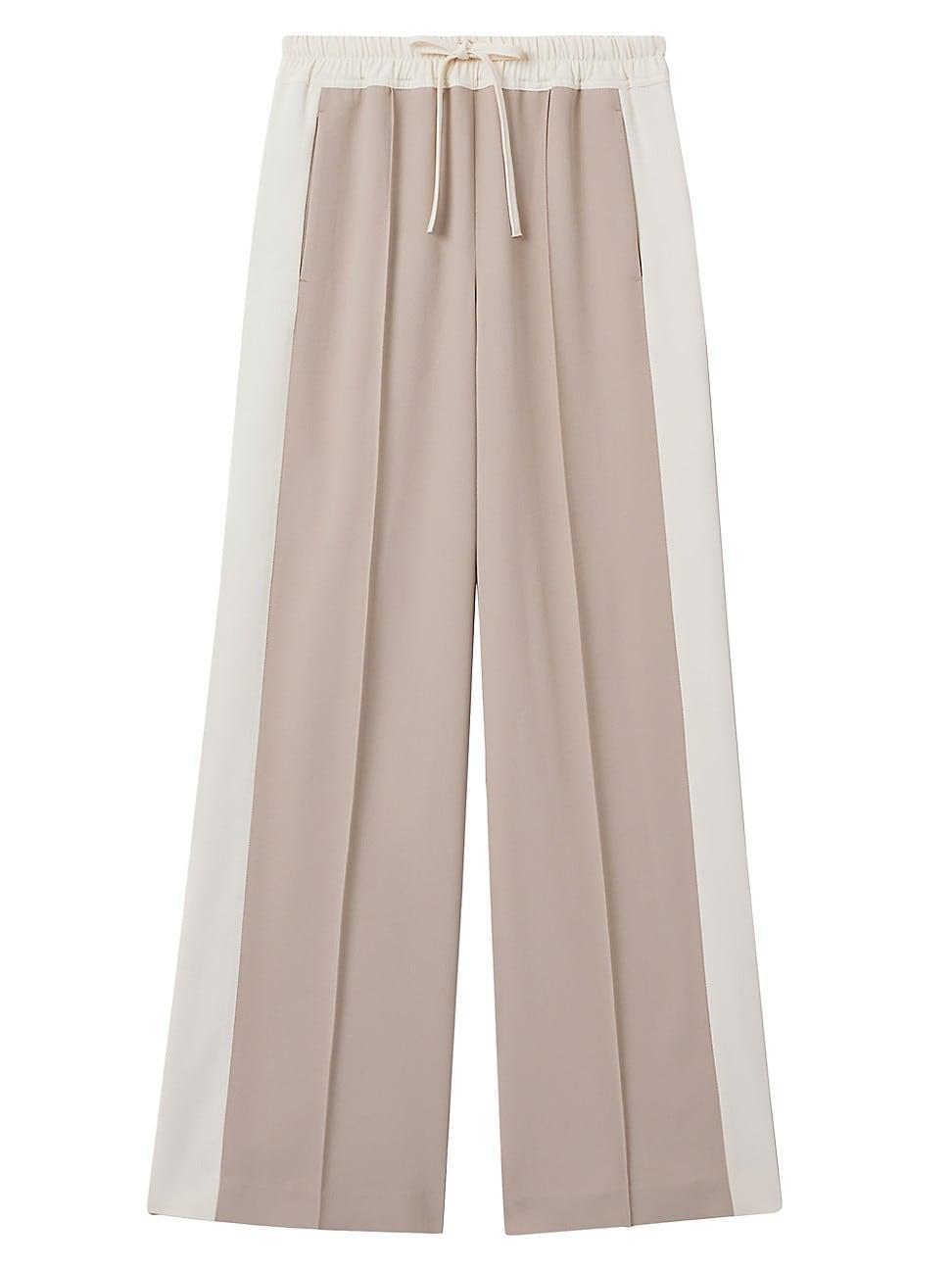 Womens May Wide Colorblocked Drawstring Pants Product Image