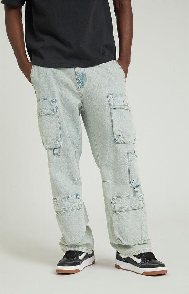 Mens Baggy Cargo Jeans - 32W x 30L Product Image