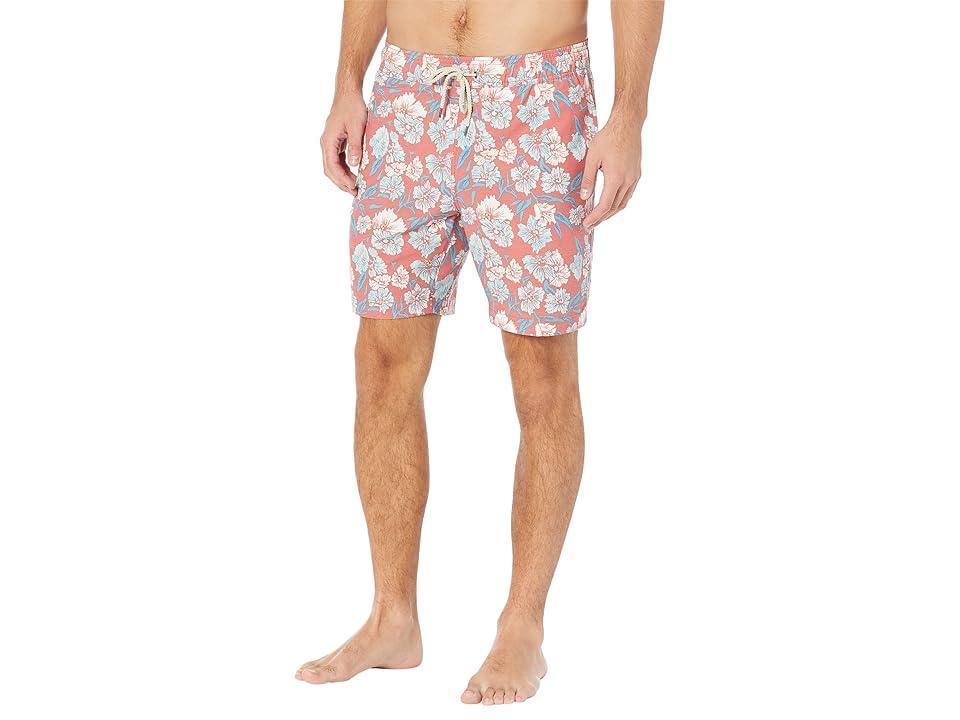 Faherty Beacon Trunks Multi Floral) Men's Swimwear Product Image