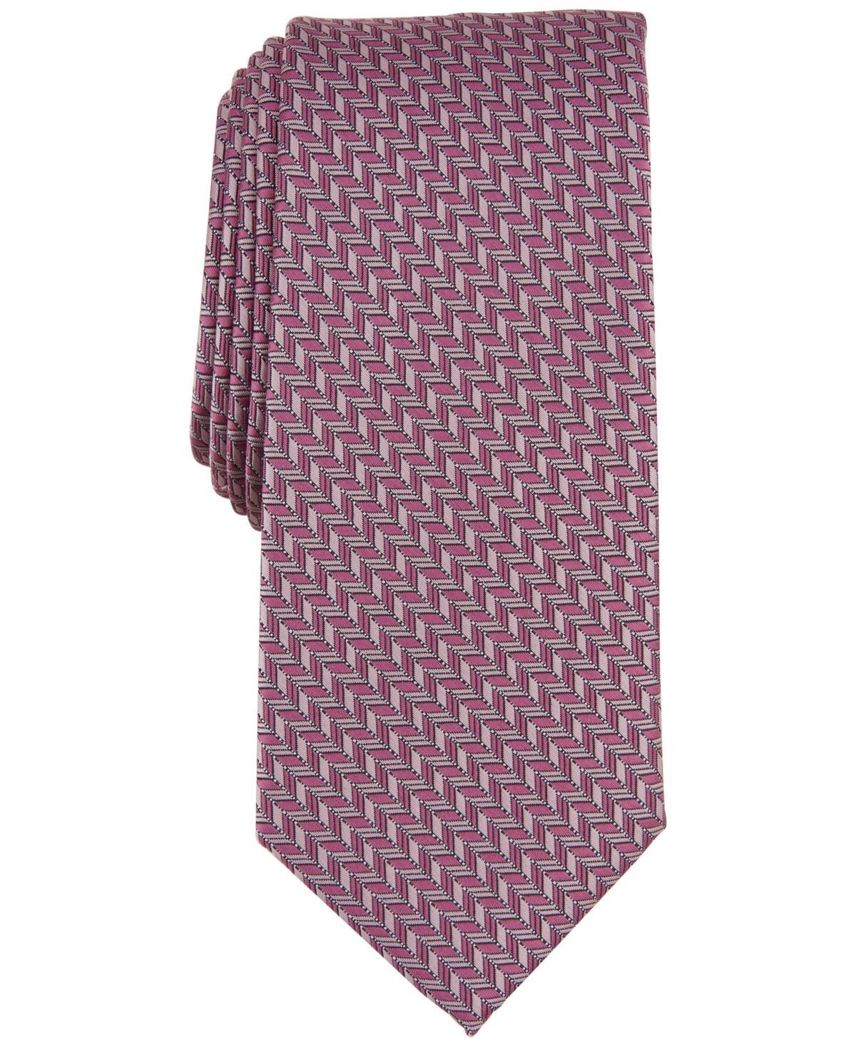 Alfani Mens Slim Geometric Tie, Created for Macys Product Image