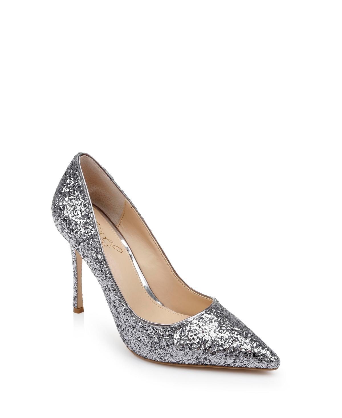 Womens Azalea Chunky Glitter Stiletto Evening Pumps Product Image