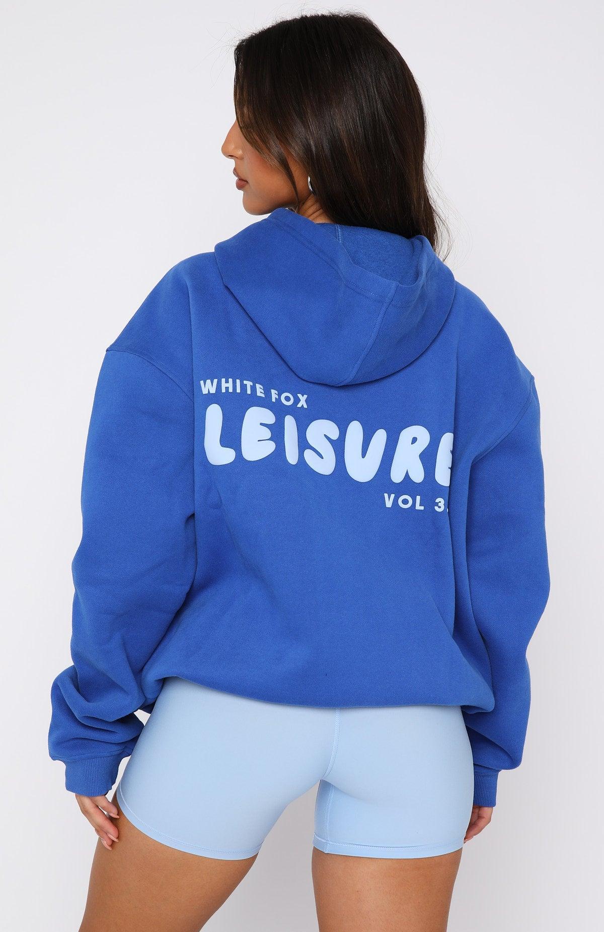 Leisure Series Oversized Hoodie Cobalt Product Image