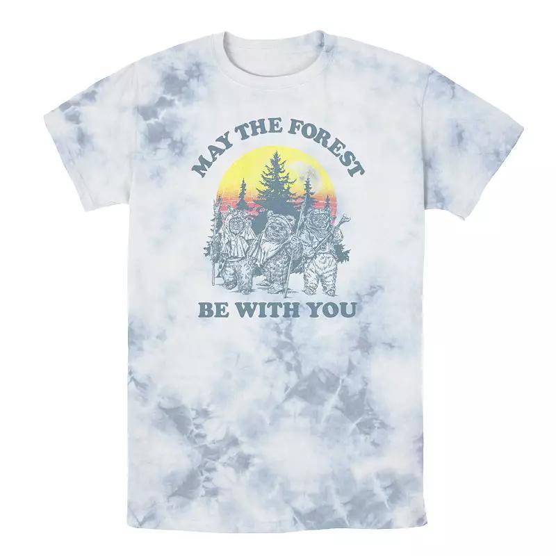 Mens Star Wars Ewok Sunset May The Forest Be With You Earth Day Tee, Boys Product Image