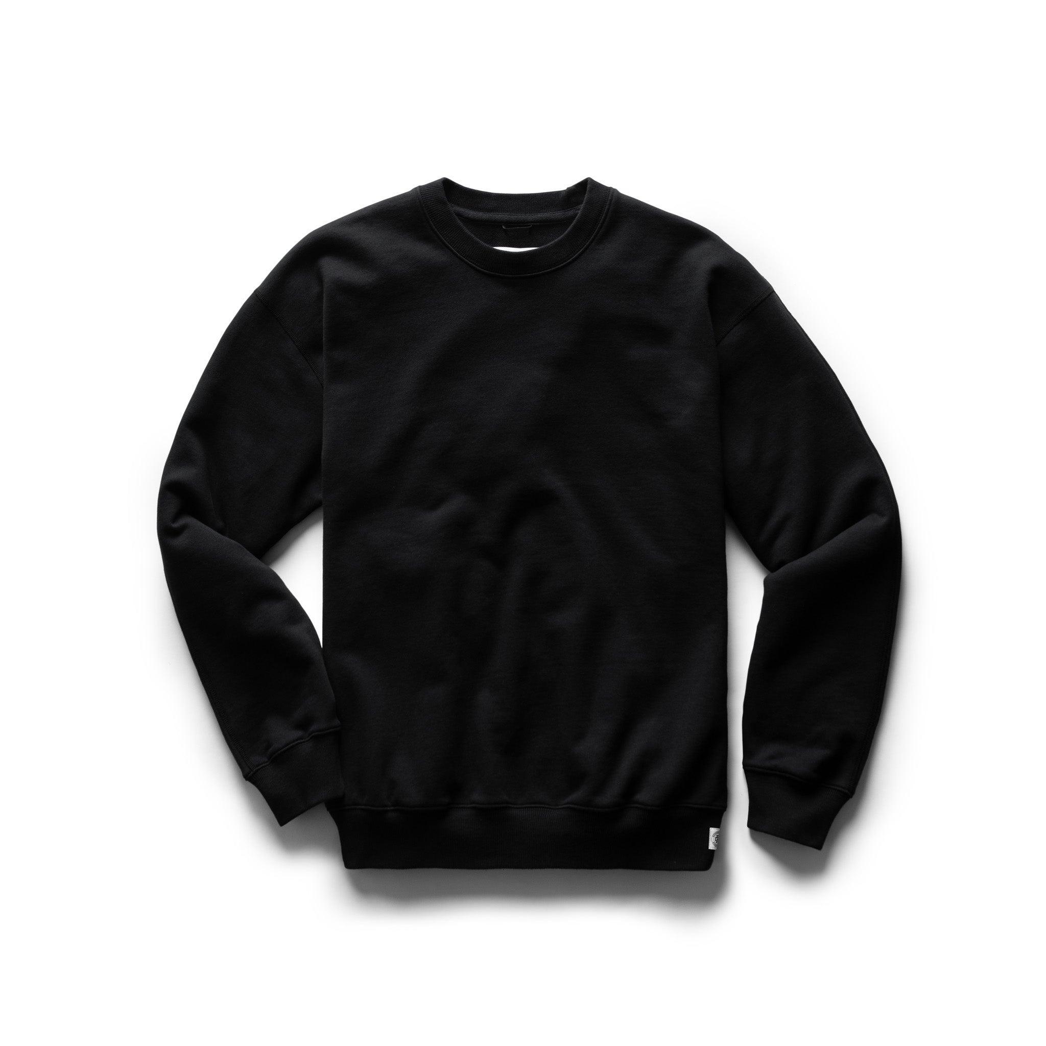 Midweight Terry Relaxed Crewneck - Vault Male Product Image