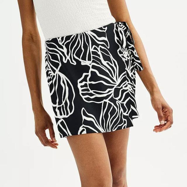 Womens Nine West Side Tie Skort Product Image