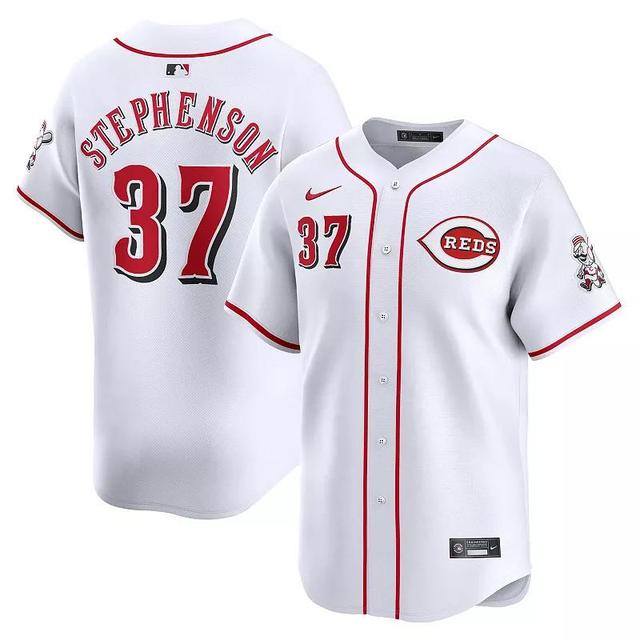 Mens Nike Tyler Stephenson White Cincinnati Reds Home Limited Player Jersey Product Image