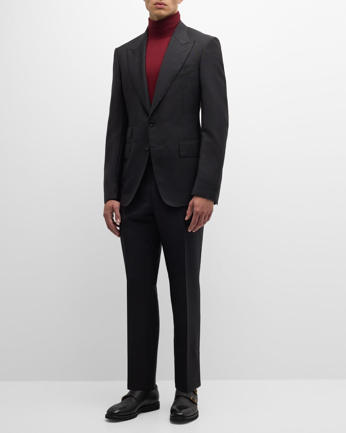 Mens Shelton Solid Mohair Suit Product Image