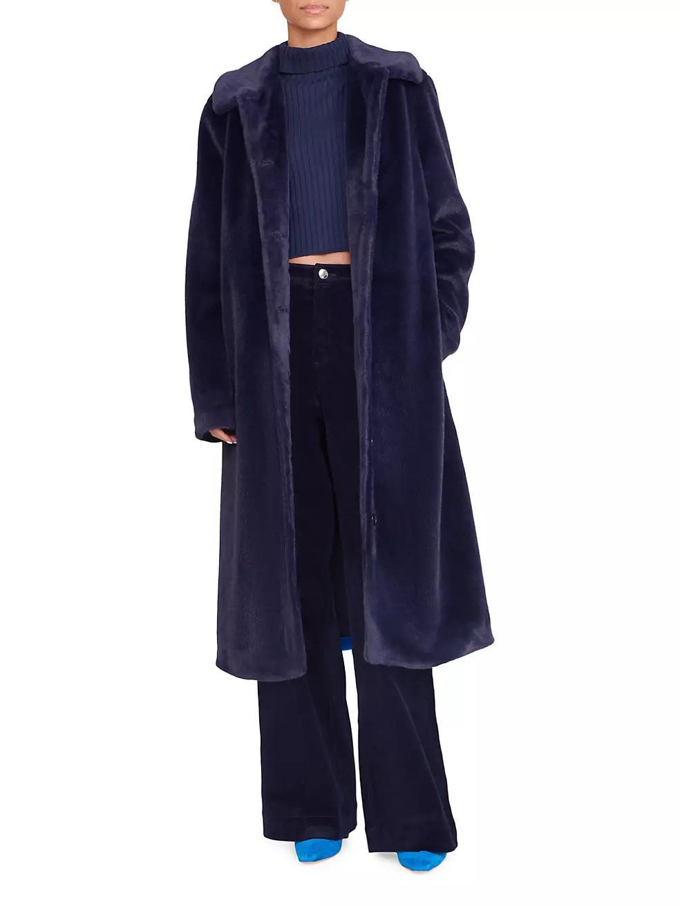 Dubois Single-Breasted Teddy Coat Product Image