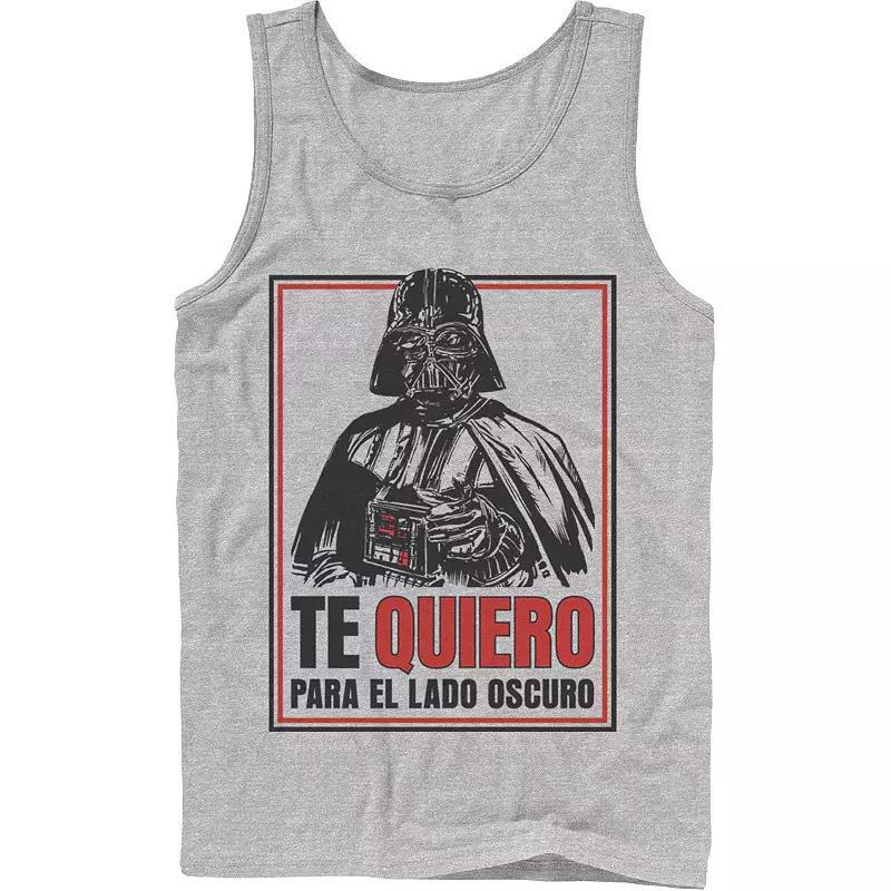 Mens Star Wars Te Quiero Para El Lado Oscuro Tank Top Product Image