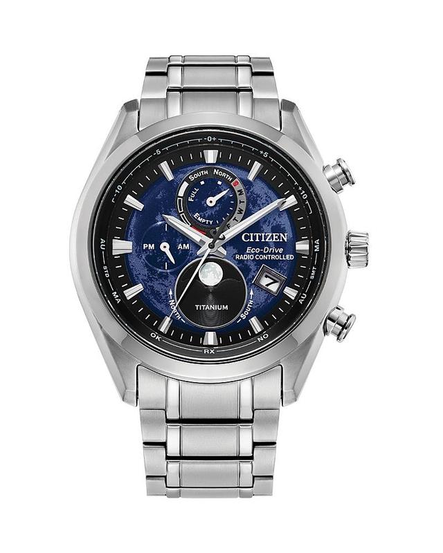 Men's Citizen Eco-DriveÂ® Sport Luxury Super Titaniumâ¢ Radio Controlled Chrono Watch with Grey Dial (Model: By1010-57H) Product Image