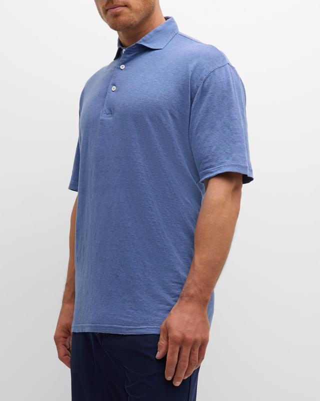 Mens Greystone Linen Polo Shirt Product Image