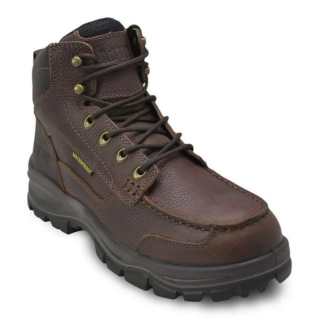 AdTec Mens Tumbled Leather Waterproof Work Boots Product Image