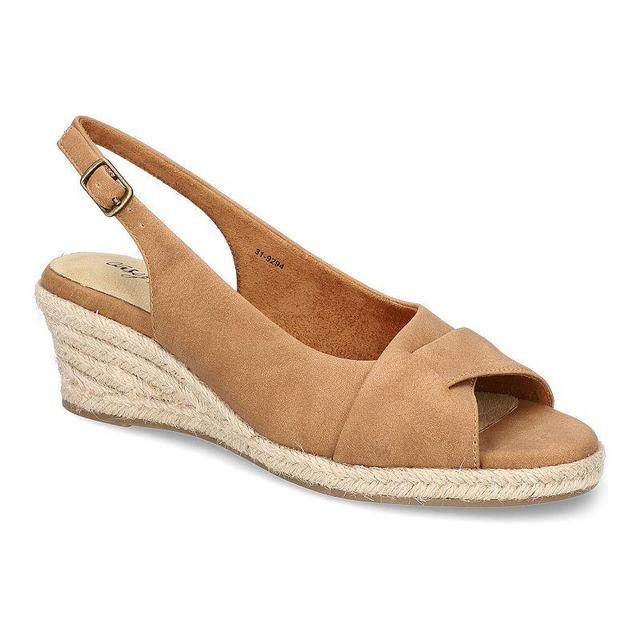 Easy Street Devlin Womens Espadrille Wedge Sandals Product Image