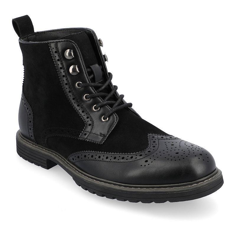 Vance Co. Virgil Mens Tru Comfort Foam Lace-up Ankle Boots Product Image