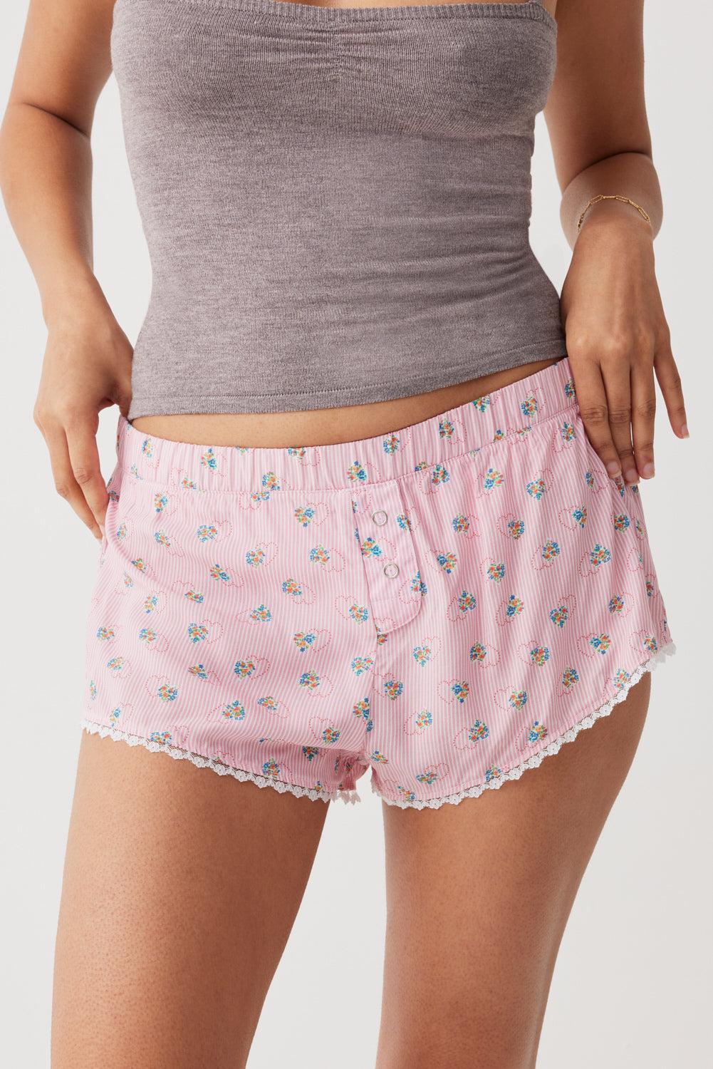 Tinsley Mini Boxer Short - Sweetheart Stripe Product Image