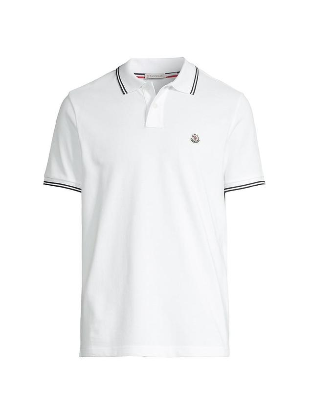 Mens Short-Sleeved Polo Shirt Product Image