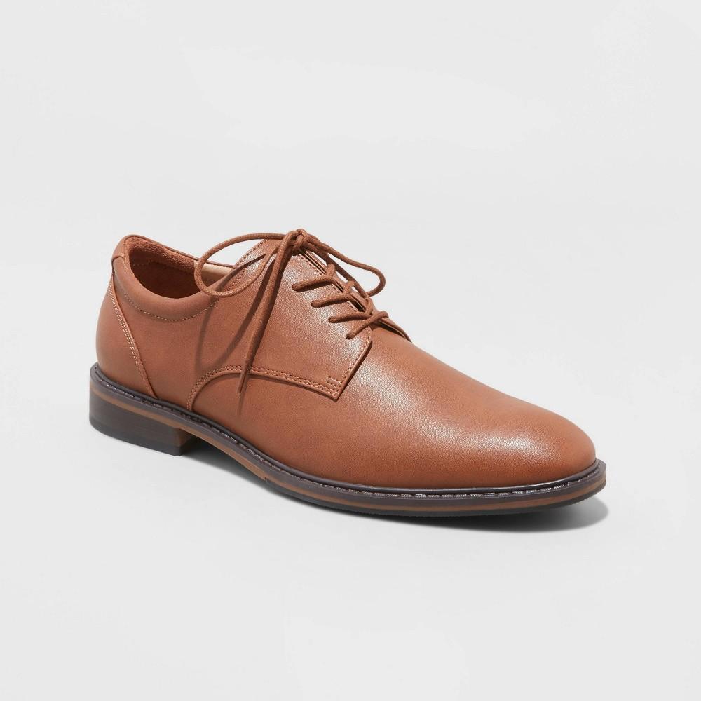 Mens Leo Oxford Dress Shoes - Goodfellow & Co Brown 8 Product Image