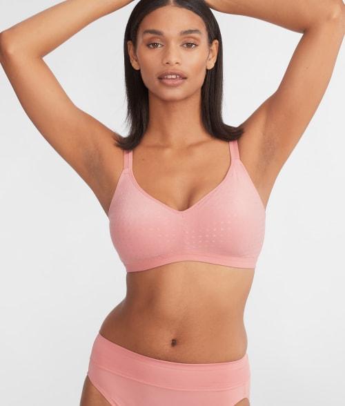 Warners Womens Easy Does It Underarm-Smoothing Wireless Lightly Lined Comfort Bra RM3911F Product Image