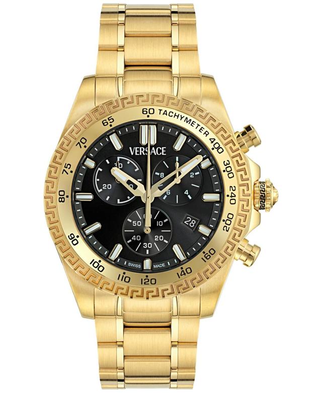 Men's Chrono IP Yellow Gold Bracelet Watch, 44mm Product Image