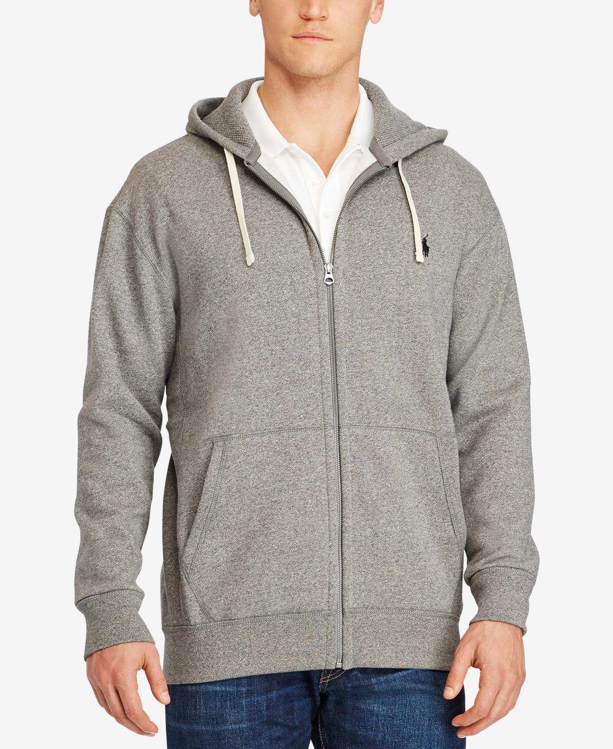 Polo Ralph Lauren Mens Big & Tall Full-Zip Classic Fleece Hoodie Product Image