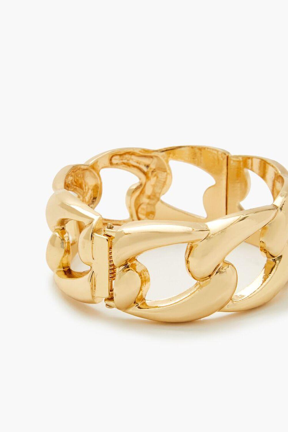 Curb Chain Cuff Bracelet | Forever 21 Product Image