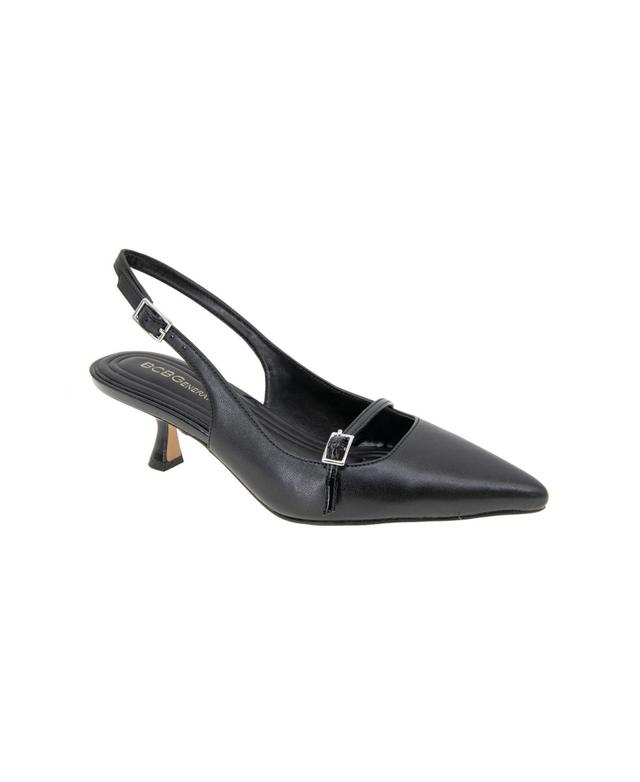 BCBGeneration Womens Kami Slingback Kitten Heel Pumps Product Image