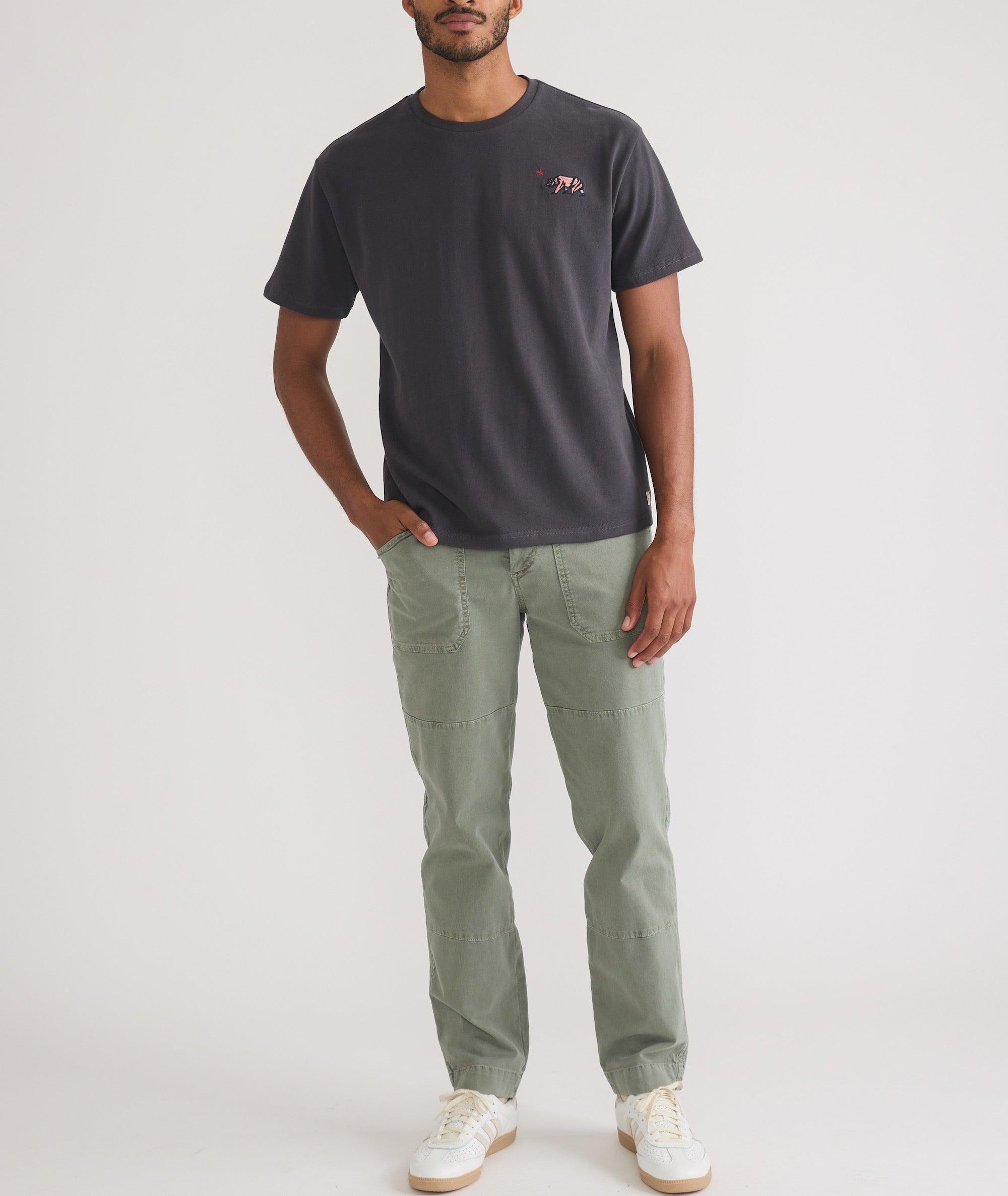 Relaxed Brushed Jersey Tee Product Image