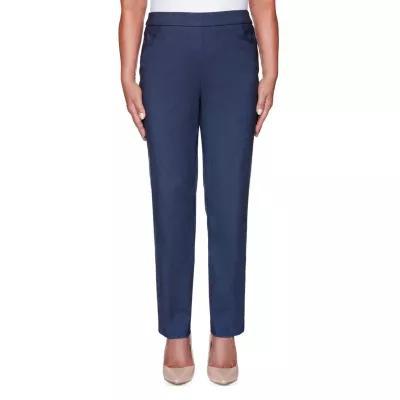 Alfred Dunner Classics Womens Mid Rise Slim Pull-On Pants product image