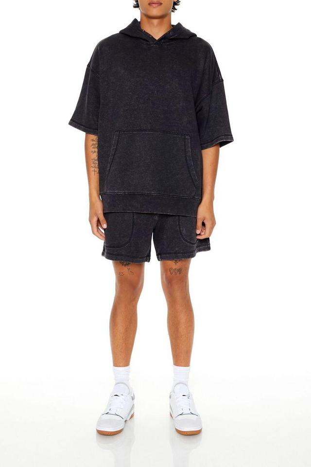 Washed French Terry Shorts | Forever 21 Product Image