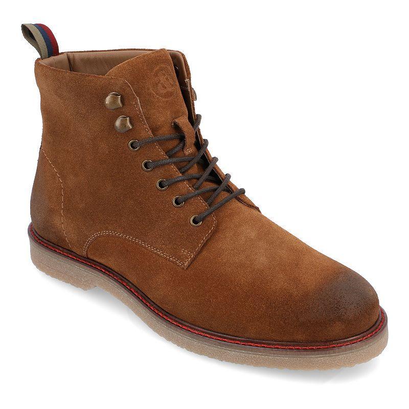 Thomas & Vine Samwell Plain Toe Mens Leather Ankle Boots Product Image