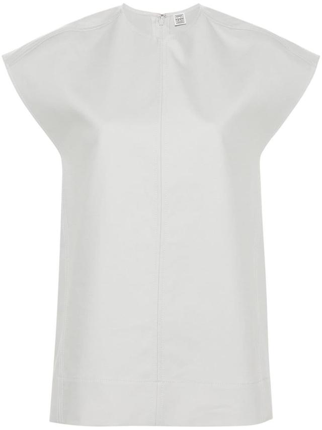 Women's Twisted-seam Cap-sleeve Top In Glacier Product Image