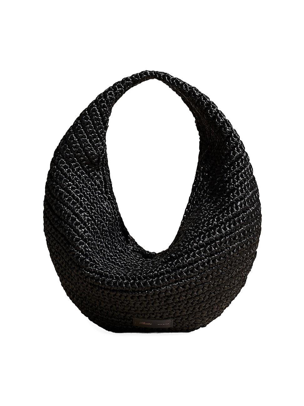 Khaite Medium Olivia Raffia Hobo Bag Product Image