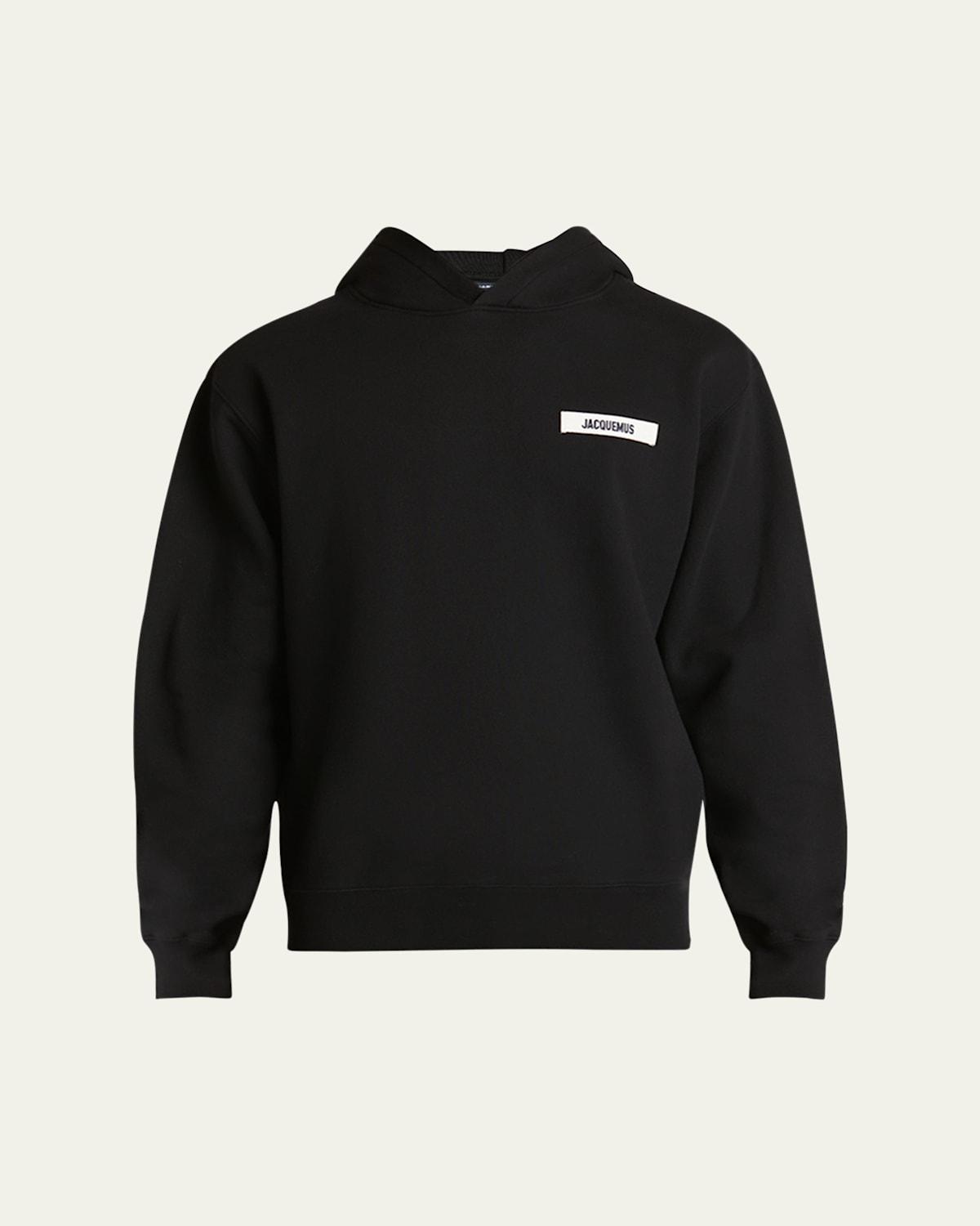 Mens Grosgrain Logo Hoodie Product Image