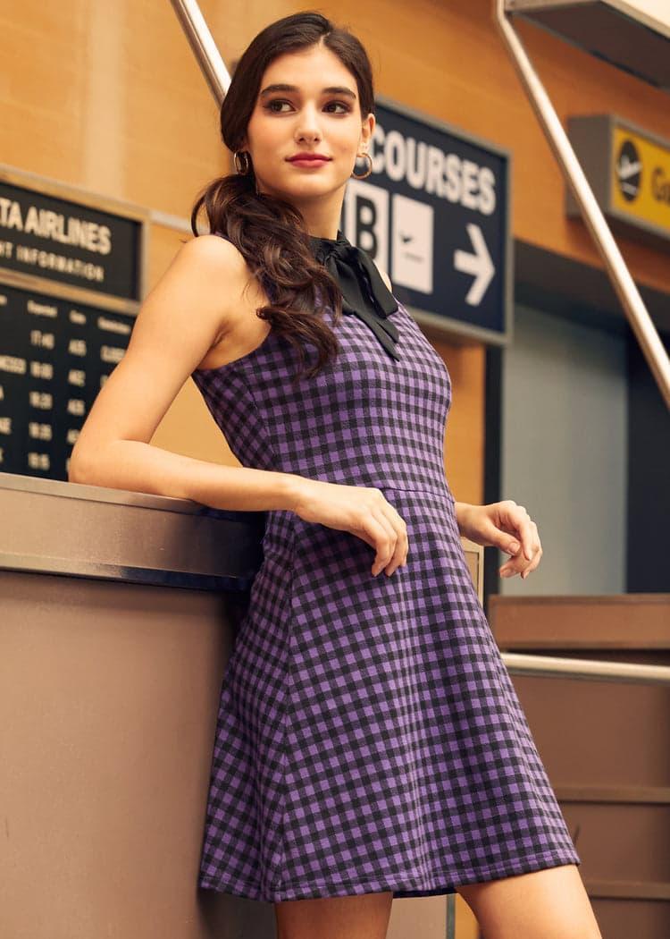 November Nostalgia Flare Dress Product Image