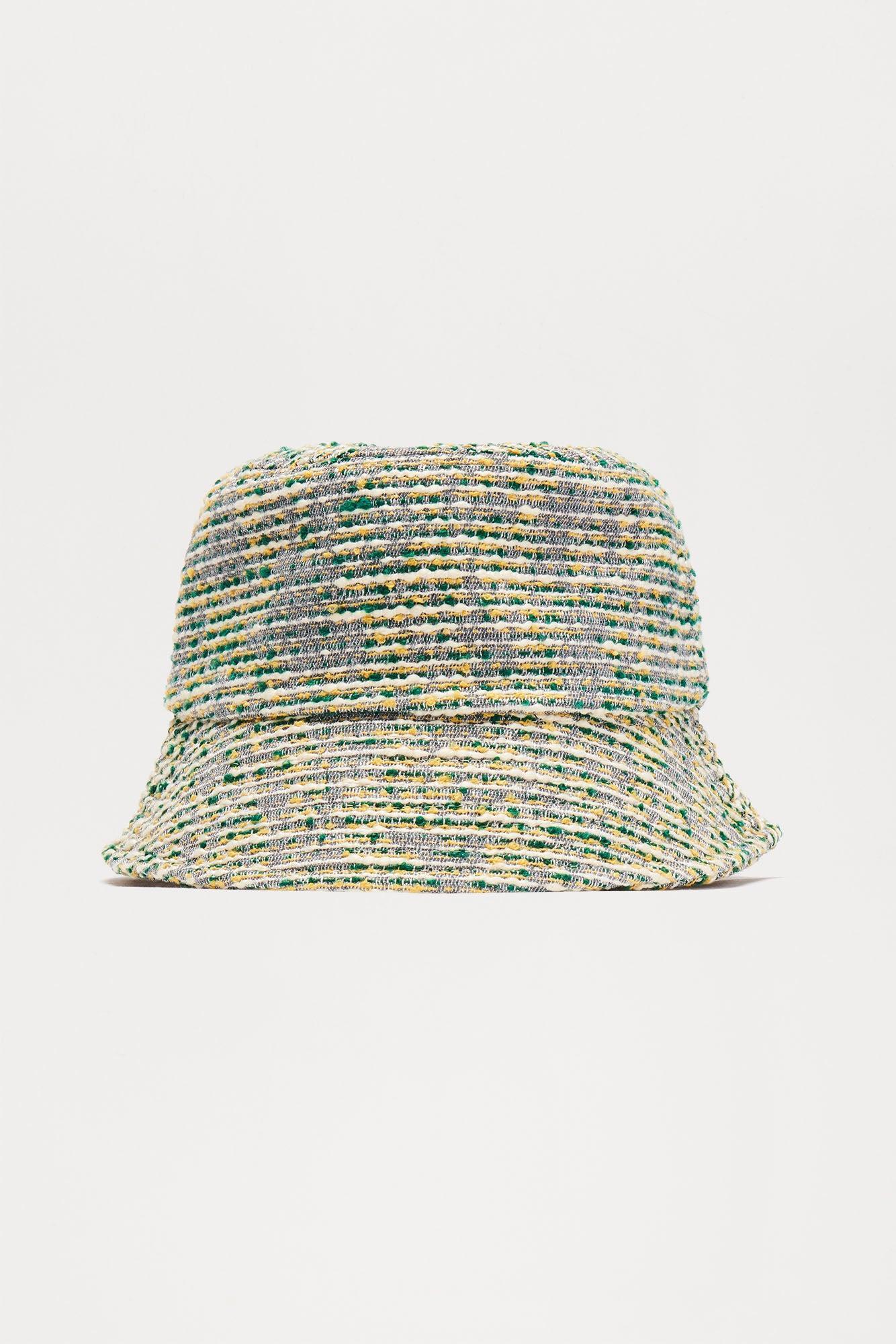 Mojave Boucle Bucket Hat - Green Product Image