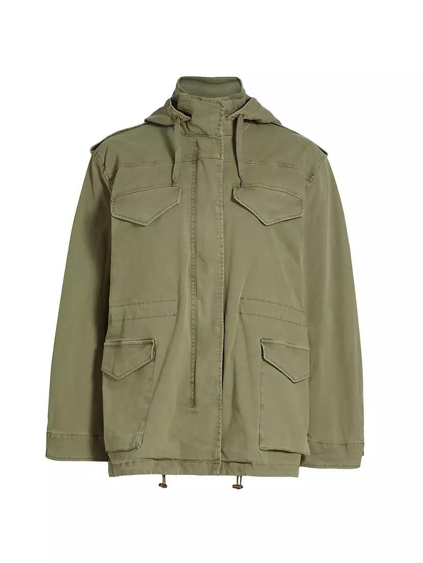 Tegan Cotton-Blend Utility Jacket product image