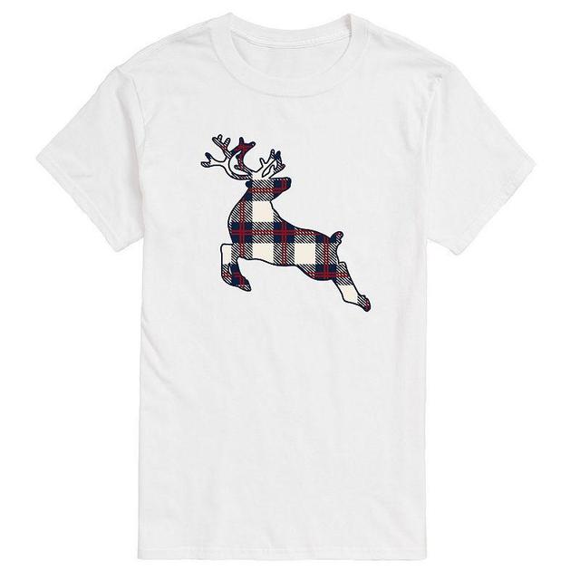 Big & Tall Deer Navy Tee, Mens Product Image