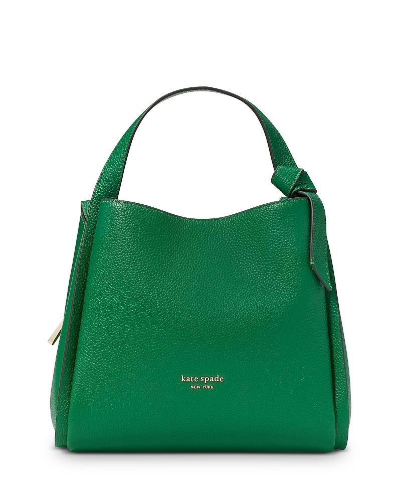 kate spade new york Knott Pebbled Leather Medium Crossbody Hobo Bag Product Image