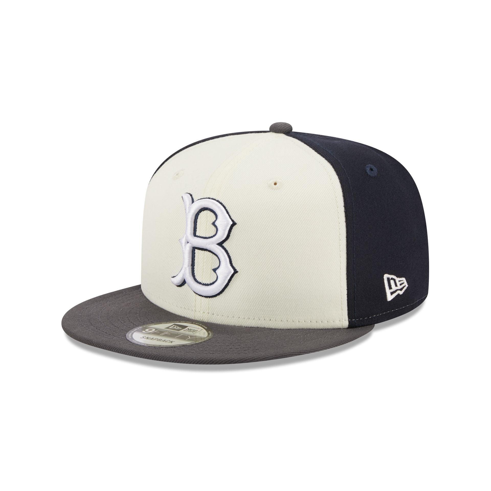 Brooklyn Dodgers Graphite Visor 9FIFTY Snapback Hat Male Product Image