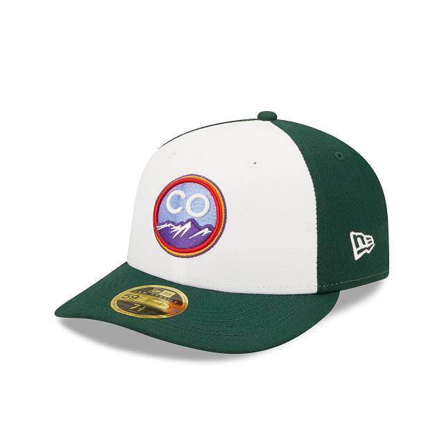 Colorado Rockies City Connect Low Profile 59FIFTY Fitted Hat Male Product Image